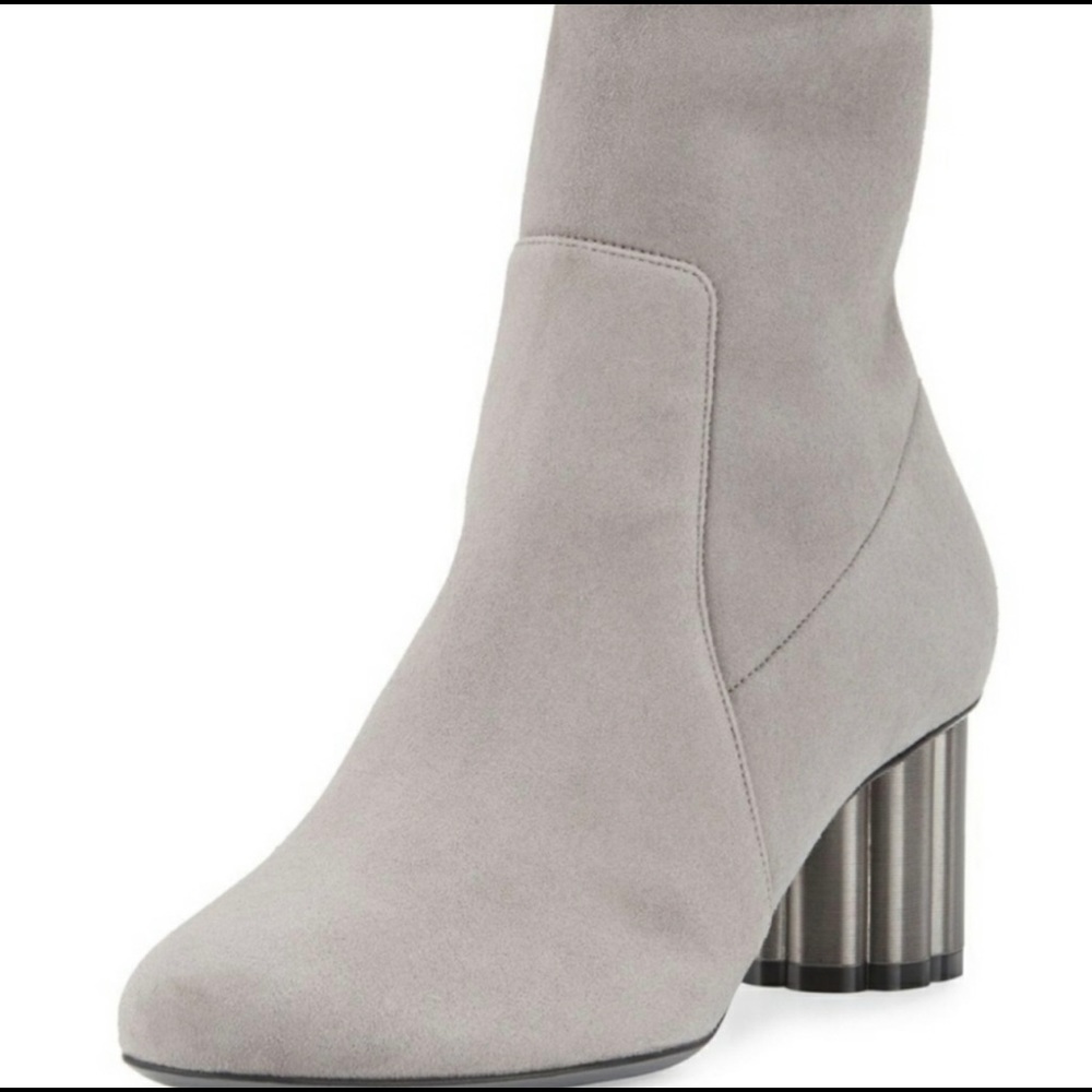 Salvatore Ferragamo Gray Boots 💯
